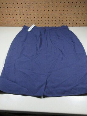 Vintage Barami womens solid grape lined Wool Blend knee length skirt 6 USA NWT